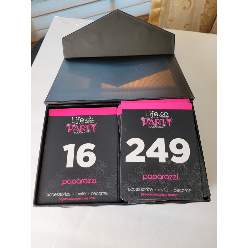 Paparazzi Life of the Party 2021 Convention Live Sale Numbers 1-500 Full Set NEW